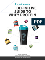 The Definitive Guide To Whey Protein: Casein