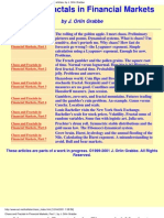 Chaos & Fractals in Financial Markets