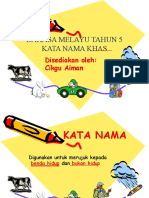 Kata Nama Khas