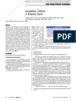 Invasive Cervical Resorption: Clinical Management in The Anterior Zone