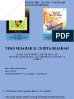 COVER BUKU TEKS SEJARAH & CERITA SEJARAH (Niken Adelia R XII - IPS 2)