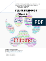 Filipino 7 Week 9 Module