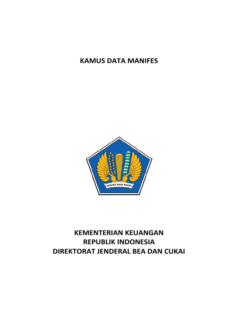 Kamus Data Manifest v.1.0 | PDF | Metode & Bahan Ajar | Komputer