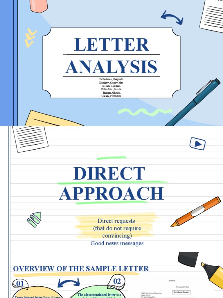 Letter Analysis | Download Free PDF | Communication