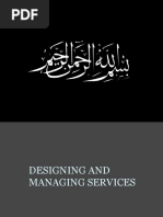 Designing and Managing Services