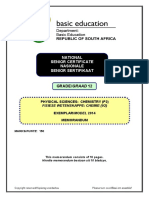 National Senior Certificate Nasionale Senior Sertifikaat: Grade/Graad 12