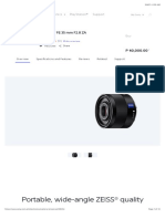 SEL35F28Z - α Lenses - - Sony PH