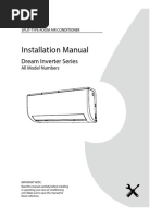 19 SEER Dream Inverter Installation Manual