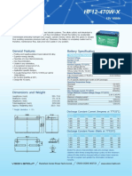 12V 100Ah Lead-Acid Battery Specs