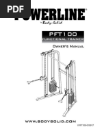 Owner's Manual: Functional Trainer