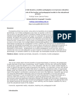 Realidad Aumentada - Rol Del Docente y Modelos Pedagógicos en El Proceso Educativo - Rodrigo Zamora