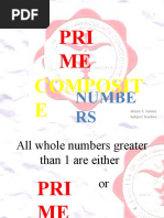 Prime and Composite Numbers