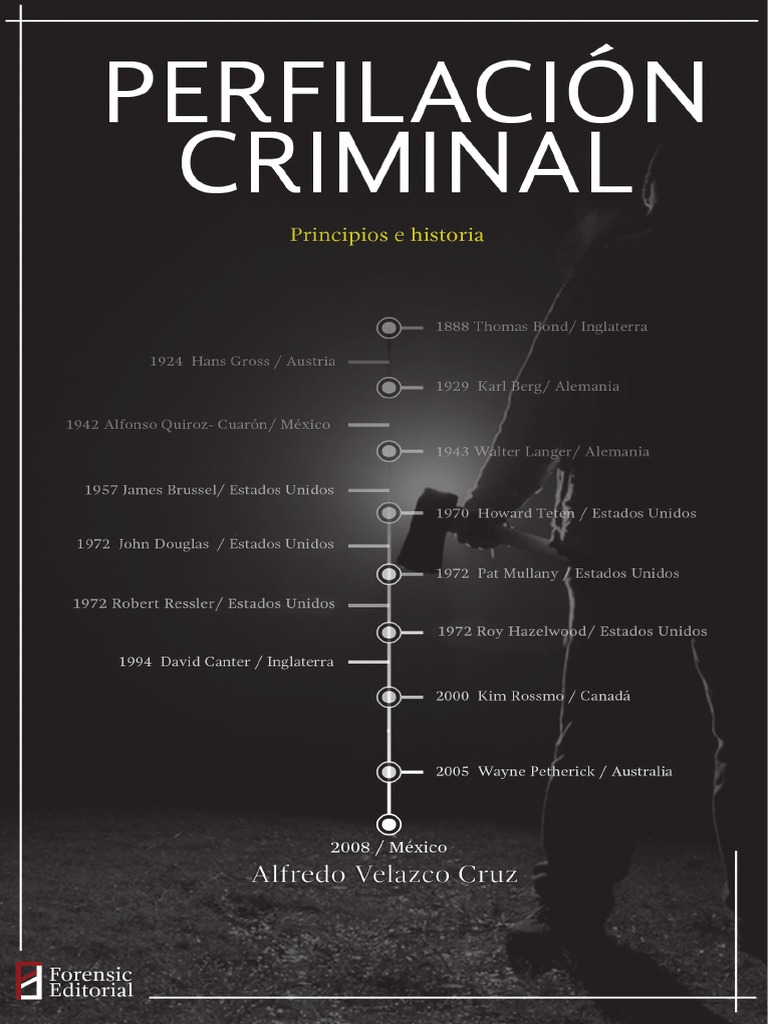 Libro Perfilacion Alfredo Velasco PDF Thriller y crimen Sicología