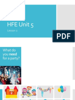 HFE Unit 5 Lesson 2
