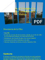 Análisis de Vivienda con Sistema Constructivo de Madera