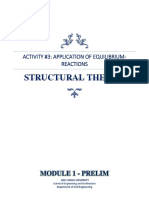 MODULE 1 - Activity #3; Application of Equilibrium-Reactions