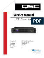Service Manual: DCA 2 Channel Series