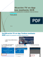APP03 Certificacion TV OCR
