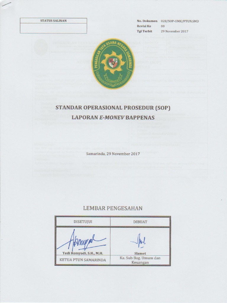 028 Laporan E Monev Bappenas Pdf