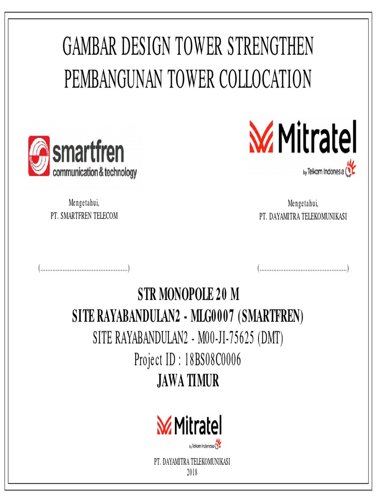 Strengthen Tower Collocation Design | PDF | Wireless | Radio Technology