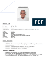 CV Mohamad Fajar Sep 2020 PAS