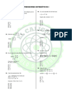 Operadores Matematicos.