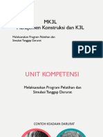 14 - Melaksanakan Program Pelatihan Dan Simulasi Tanggap Darurat