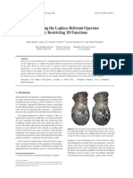 Estimating The Laplace-Beltrami Operator by Restricting 3D Functions