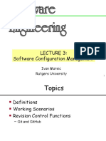 Software Configuration Management: Ivan Marsic Rutgers University
