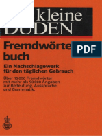 Der Kleine Duden Fremdw 246 Rterbuch