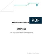 Processing Guidelines: Laminate: S7439C Prepreg: S7439CB Low Loss & Heat Resistance Multilayer Material