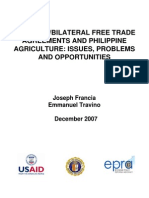 Download Regional-bilateral Free Trade Agreements and the Philippine Agriculture Issues Problems and Oppo by epra SN4938693 doc pdf