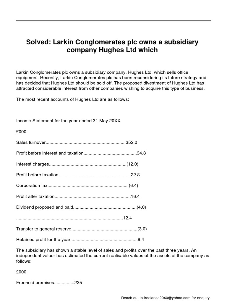 Corporate Divestment Analysis | PDF | Dividend | Yield (Finance)