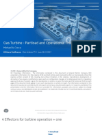 Gas Turbine - Partload and Operational Tradeoffs: Michael A. Cocca