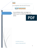 Reflexion Strategique - Auscultation Des Ouvrages en Béton Par La Technique D'impact-Echos