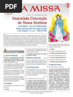A Missa - Ano B - no 03 - IMACULADA CONCEIC_A_O - 08.12.20