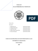 Makalah - Kelompok 6 - Kelas PPS59 - Pancasila Dalam Perkembangan Teknologi