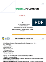 Environmental Pollution Evs
