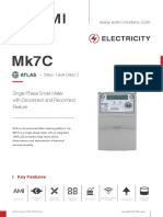 Single Phase Smart Meter With Disconnect and Reconnect Feature