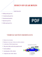 Design of Gear Box