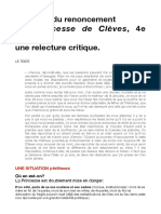 Clèves-Relecture SC Du Renoncement