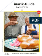 Kulinarik Broschüre Ferienregion Dachstein Salzkammergut