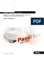 Pcan-Passthru Api: User Manual