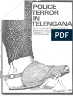 Police Terror in Telangana 1980