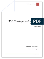 Web Development Using PHP - Part 3