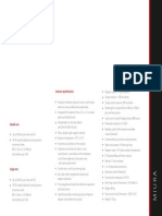 Miura - Technical Specs
