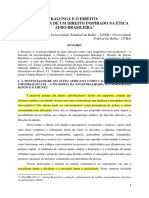 KALUNGA E O DIREITO A EMERGENCIA DE UM DIREITO INSPIRADO NA ETICA AFROBRASILEIRA - SERGIO SAO BERNARDO - Enadir