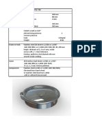 Technical File P32-705 Reference Dimensions 500 MM 80 MM 2 MM 145 MM 563 MM