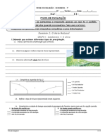 Teste 7º Ano Geografia Meio Natural