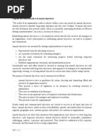 Explain The Characteristics of Annual Objectives: John A Pearce II & Richard B. Robinson, JR